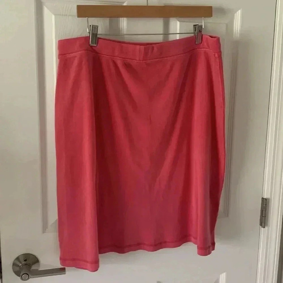 Cuffy’s of Cape Cod, pink cotton skirt size extra large - Picture 3 of 7